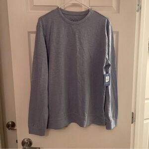 Men's Blue Shirt NWT 60% cotton
